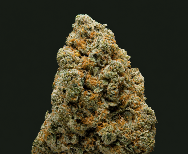 Photo de fleurs Amnesia Indoor premium de GreenCanopy avec des têtes compactes, résineuses et couvertes de trichomes.