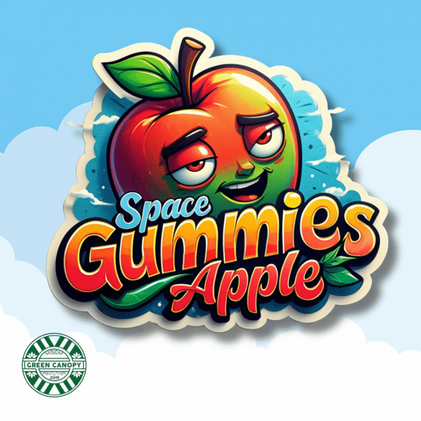 Gummies THC 30mg saveur pomme – Bonbons THC puissants et fruités GreenCanopy