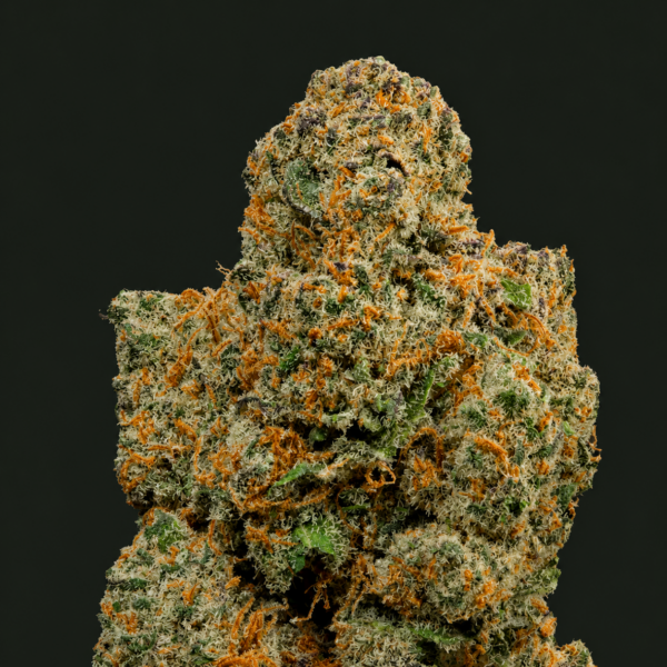 Photo de fleurs Hawaiiz CBD Indoor de GreenCanopy avec des têtes compactes, résineuses et aux nuances vert clair tropicales.
