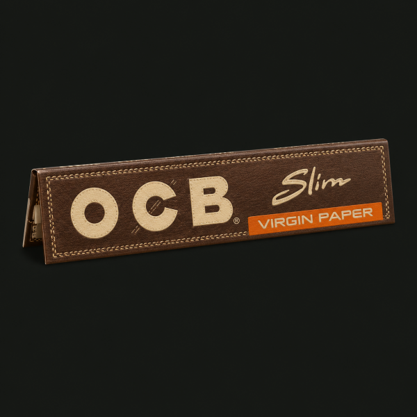 Paquet de feuilles non blanchies OCB en papier naturel fin et premium.