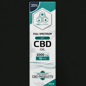huile cbd alchemy 20 full spectrum mct flacon huile cbd premium gouttes