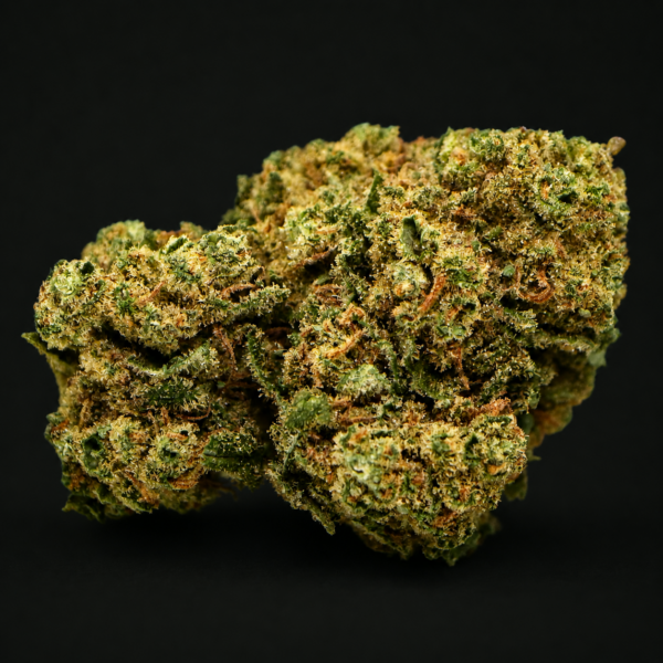 fleur cbd amnesia glasshouse dense résineuse citronnée gros plan