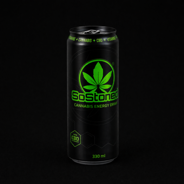 Canette de boisson Sostoned With CBD au chanvre naturel et CBD sans THC