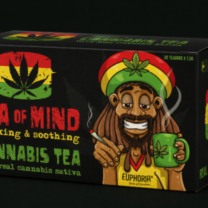 Boîte de Thé de Cannabis de l’Esprit avec infusion naturelle au chanvre