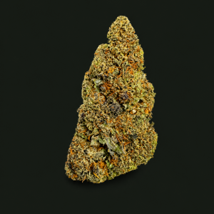 Cheetah CBC Premium, fleur de chanvre riche en CBC avec têtes compactes, résine abondante et arômes fruités, floraux et épicés.
