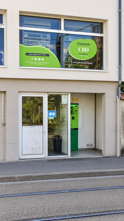 Dispensaire CBD à Orléans au 33 rue du Faubourg Madeleine