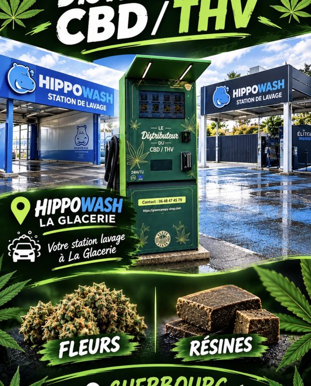 Distributeur CBD à Cherbourg et La Glacerie – Le Dispensaire du CBD